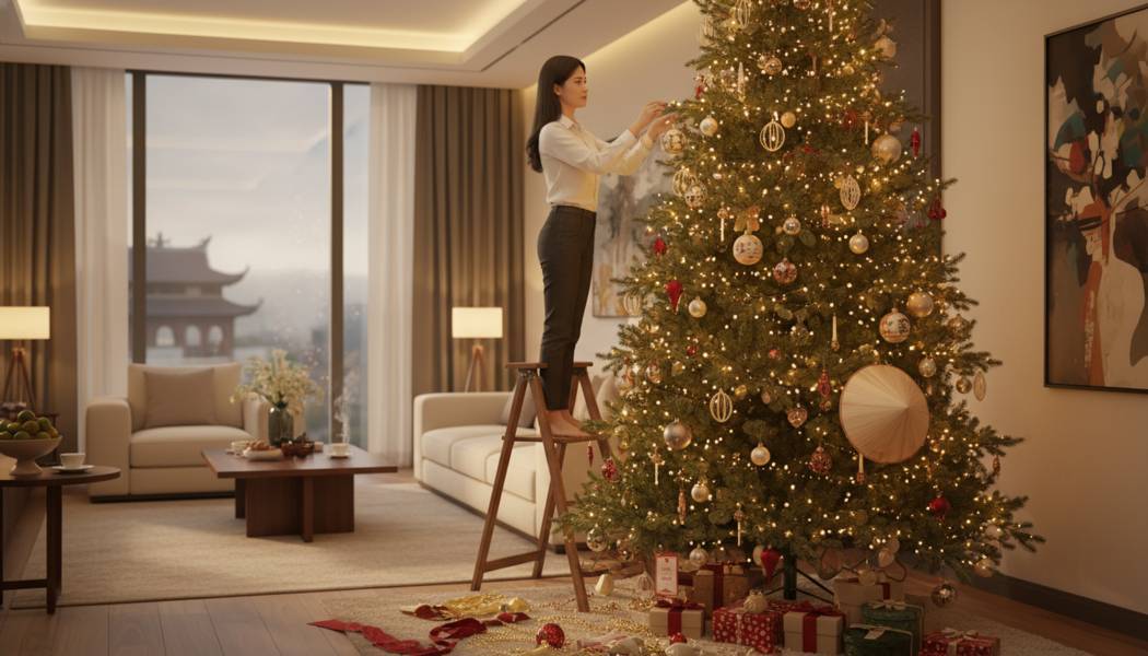 Dịch Vụ Cho Thuê Cây Thông Noel Tại Tân Phú. Ảnh 2